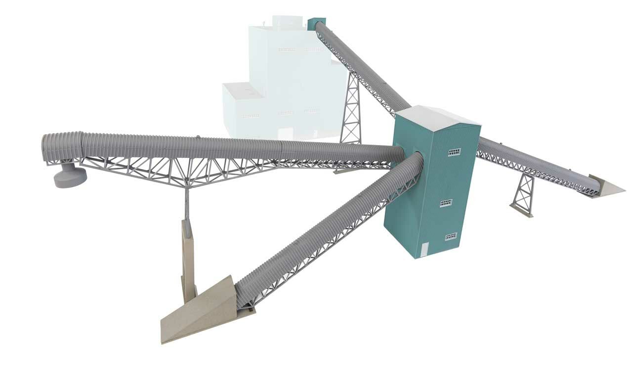 Conveyors with Transfer House