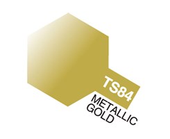 TS-84 Metallic Gold, Tamiya spray (Plast)