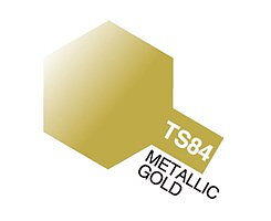 TS-84 Metallic Gold, Tamiya spray (plast)