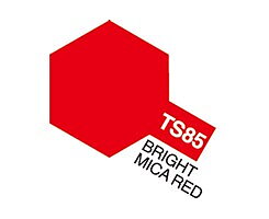 TS-85 Bright Mica Red, Tamiya spray (Plast)