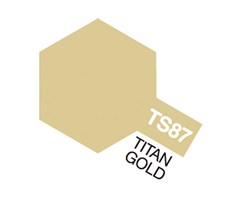 TS-87 Titanium Gold, Tamiya spray (plast)