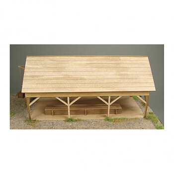 Store Shed, laser cut 1/87