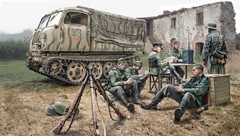 Steyr RSO/01 with German Soldiers, 1/35