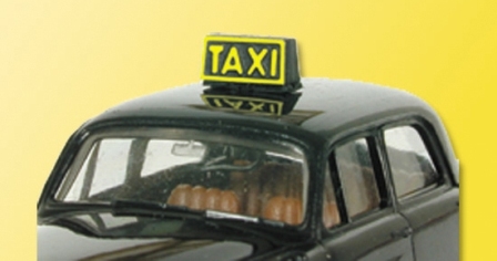 Taxiskylt, belyst