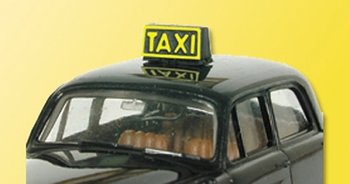 Taxiskylt, belyst