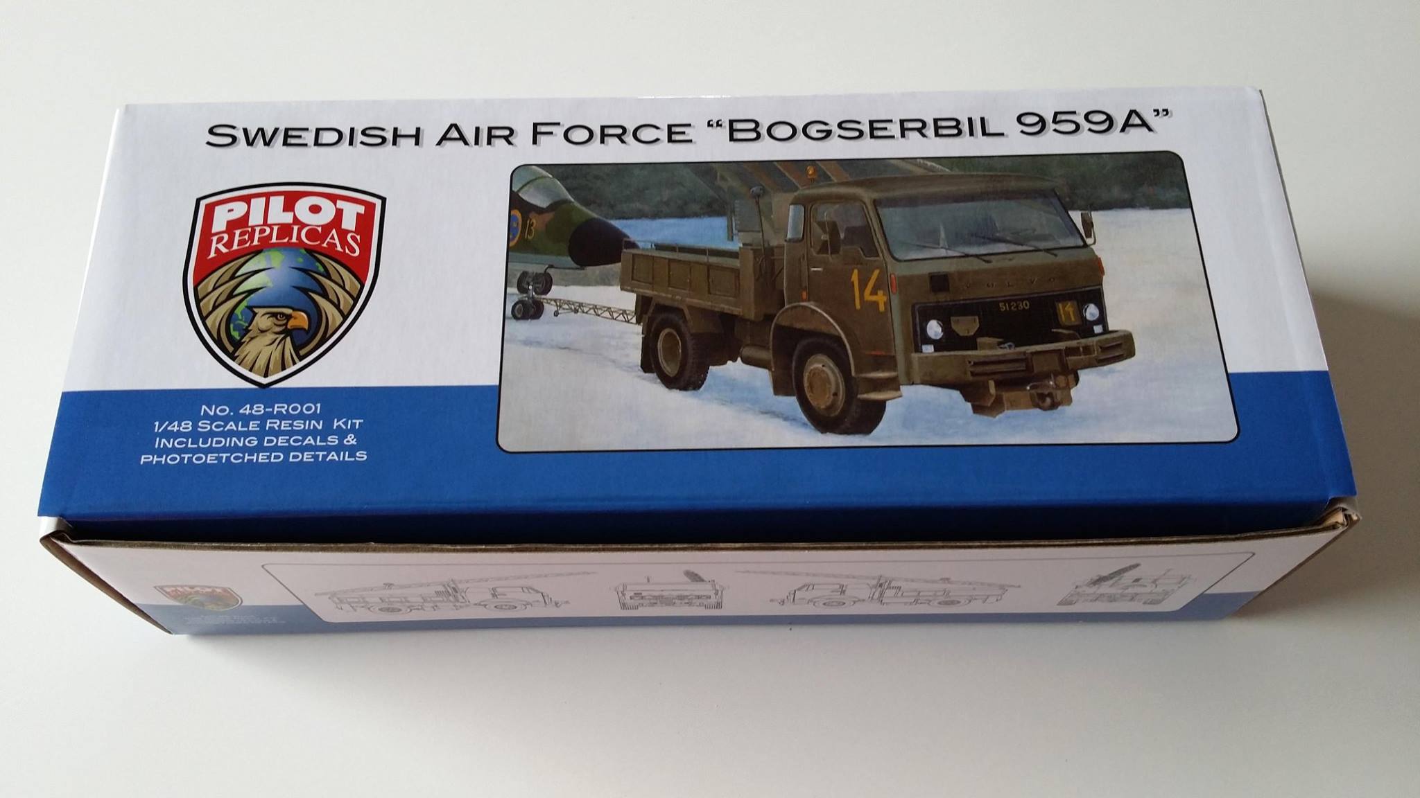 Volvo 959A 1/48, Dragbil Flygvapnet