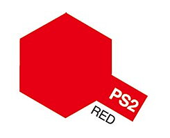 PS-2 Red, Tamiya spray (lexan)