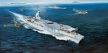 German Navy Aircraft Carrier DKM Peter Strasser, 1/350