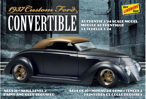 1937 Ford Custom Convertible, 1/24