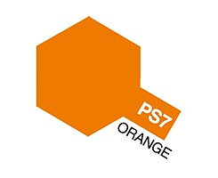 PS-7 Orange, Tamiya spray (Lexan)