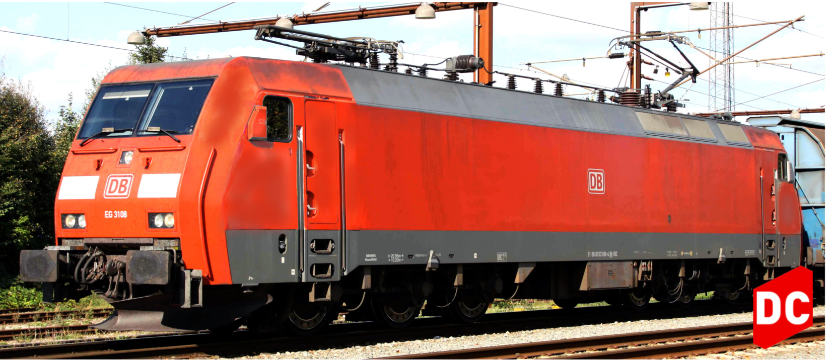 Ellok EG 3109 DB Schenker röd Ep V-VI (DC) - 2