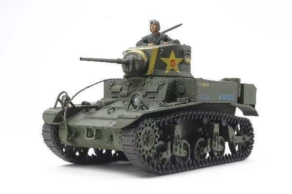 U.S Light Tank M3 Sturart Late Production, 1/35 Tamiya