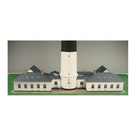 Byggnad till fyren 'Kampen', laser cut 1/87