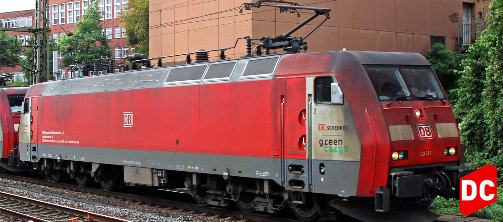 Ellok EG 3107 DB/GC röd Ep VI (DC) - 2