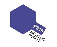 PS-18 Metallic Purple, Tamiya spray (Lexan)