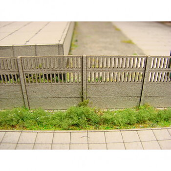 Betongstaket, laser cut 1/87