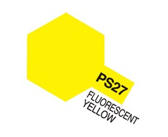 PS-27 Fluorescent Yellow, Tamiya spray (lexan)