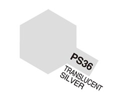 PS-36 Transluscent Silver, Tamiya spray (Lexan)