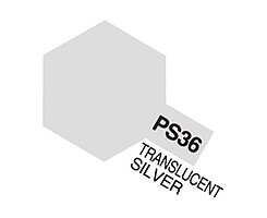 PS-36 Transluscent Silver, Tamiya spray (lexan)