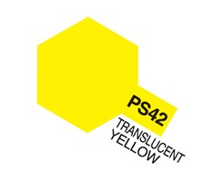 PS-42 Transluscent Yellow, Tamiya spray (Lexan)