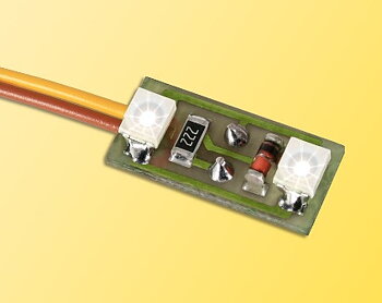 Husbelysning, LED, varmvit (3st)