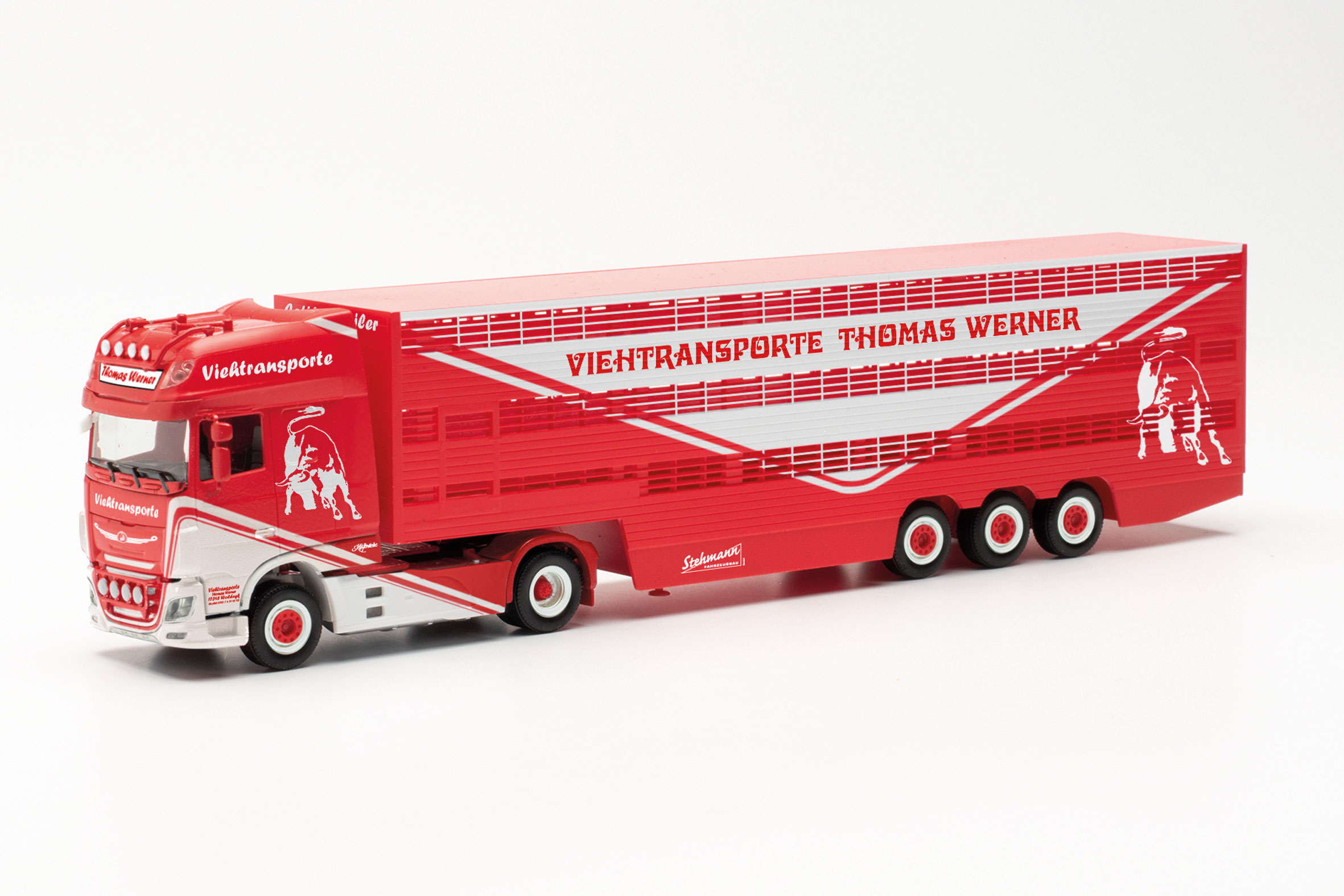 DAF XF SSC djurtransporttr. 'Thomas Werner'