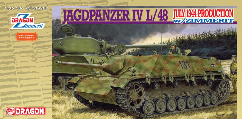Jagdpanzer IV L/48 July 1944 Production w/Zimmerit 1/35