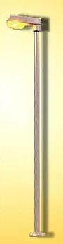 Gatlampa modern (gult ljus) 100mm