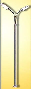Gatlampa med dubbel armatur 100mm