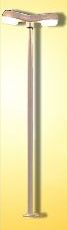 Gatlampa modern dubbel 100mm