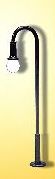 Lampa, svart stolpe 66mm