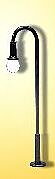 Lampa, svart stolpe 66mm
