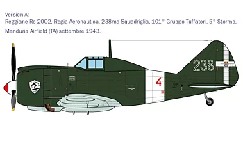 Reggiane Re.2002 Ariete 1/72