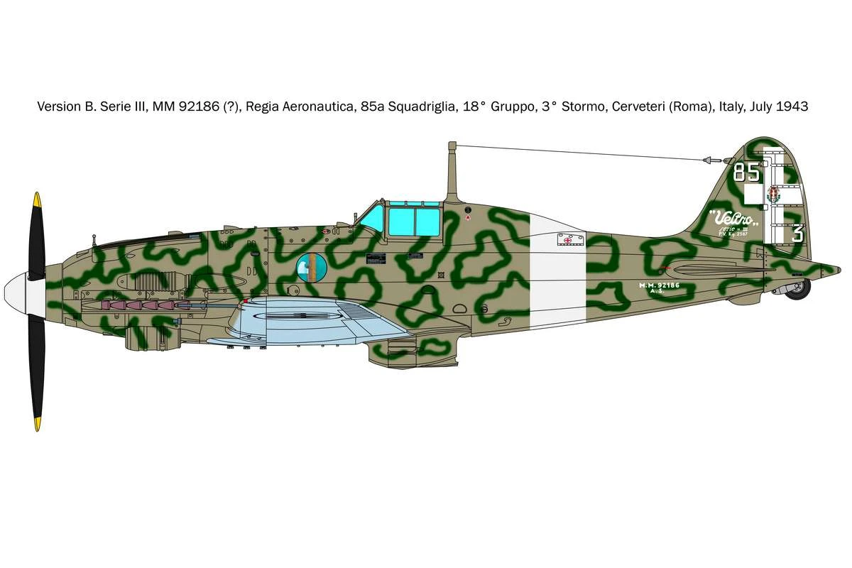 Macchi MC.205 'Veltro' 1/32 - 3