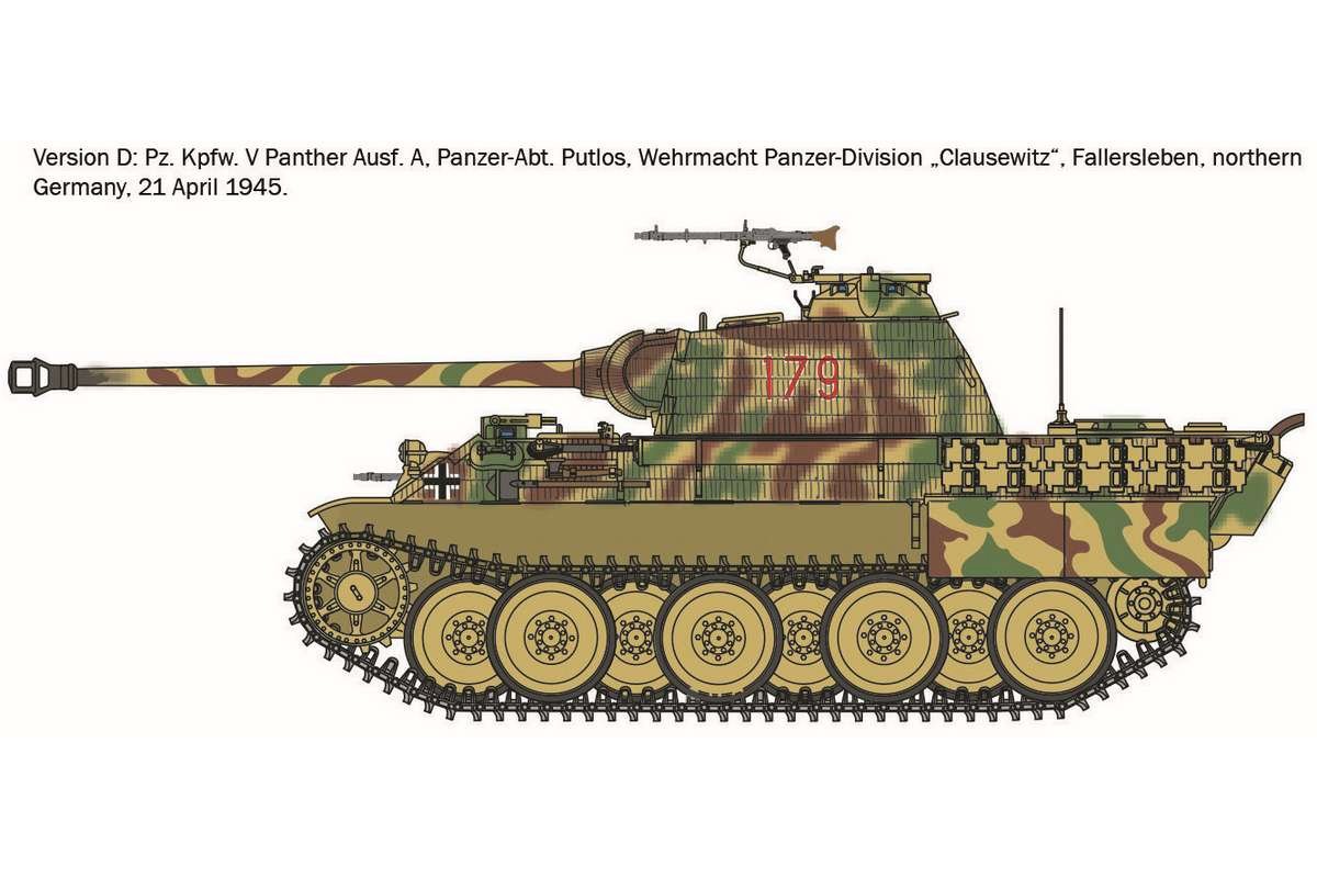 Pz.Kpfw.V Panther Ausf.A 1/72 - 5
