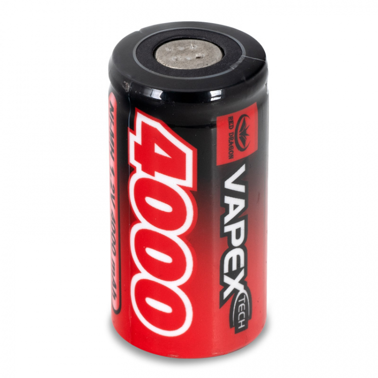 NiMH Batteri 1.2V 4000mAh Sub-C, utan lödöron
