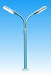 Gatlampa dubbel, byggsats (N)