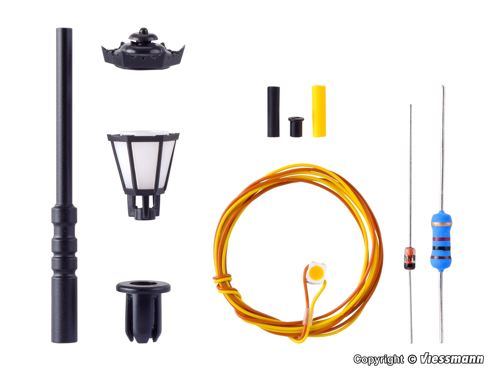 Parklampa, byggsats