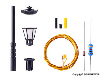 Parklampa, byggsats