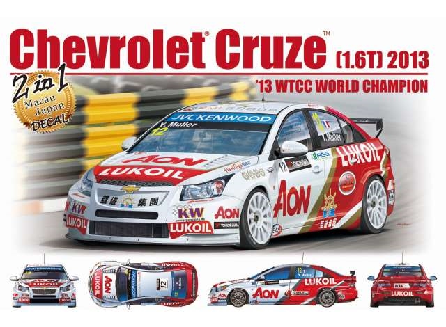 Chevrolet Cruze 1.6T '13 WTCC World Champion 1/24