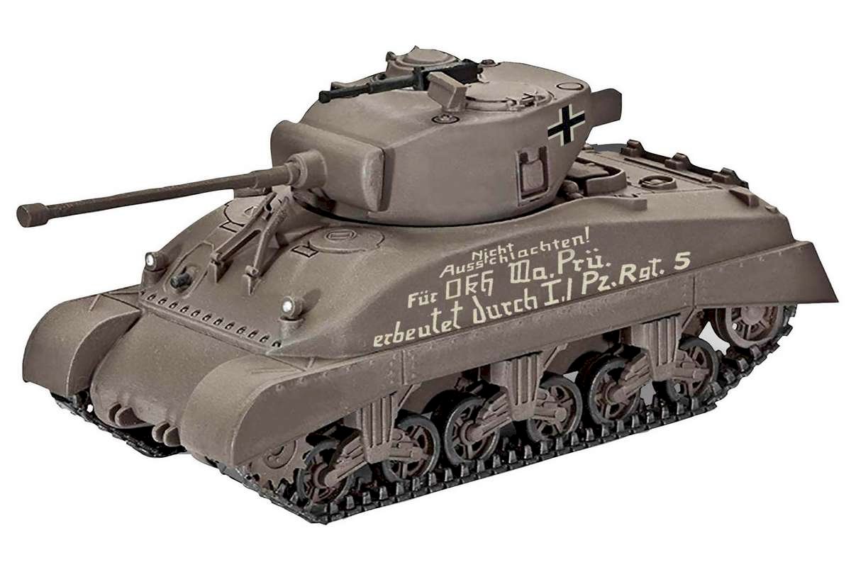 Model set: Sherman M4A1 1/72