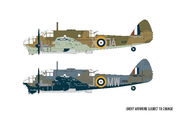 Bristol Beaufort MK.1 1/72 - 5