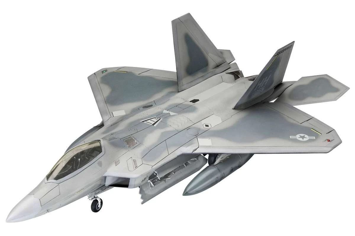 Model set: Lockheed Martin F-22A Raptor 1/72