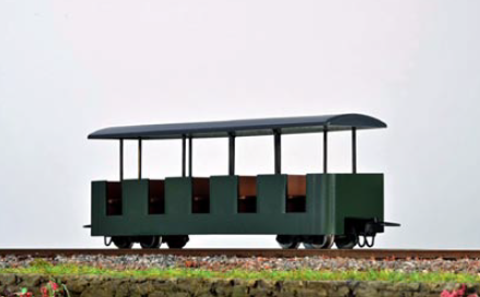 Pass vagn 'Karlsruhe', grön