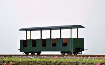 Pass vagn 'Karlsruhe', grön