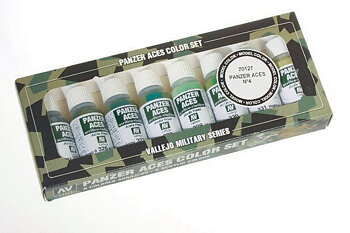 Panzer Aces set no.4, 8pcs colors