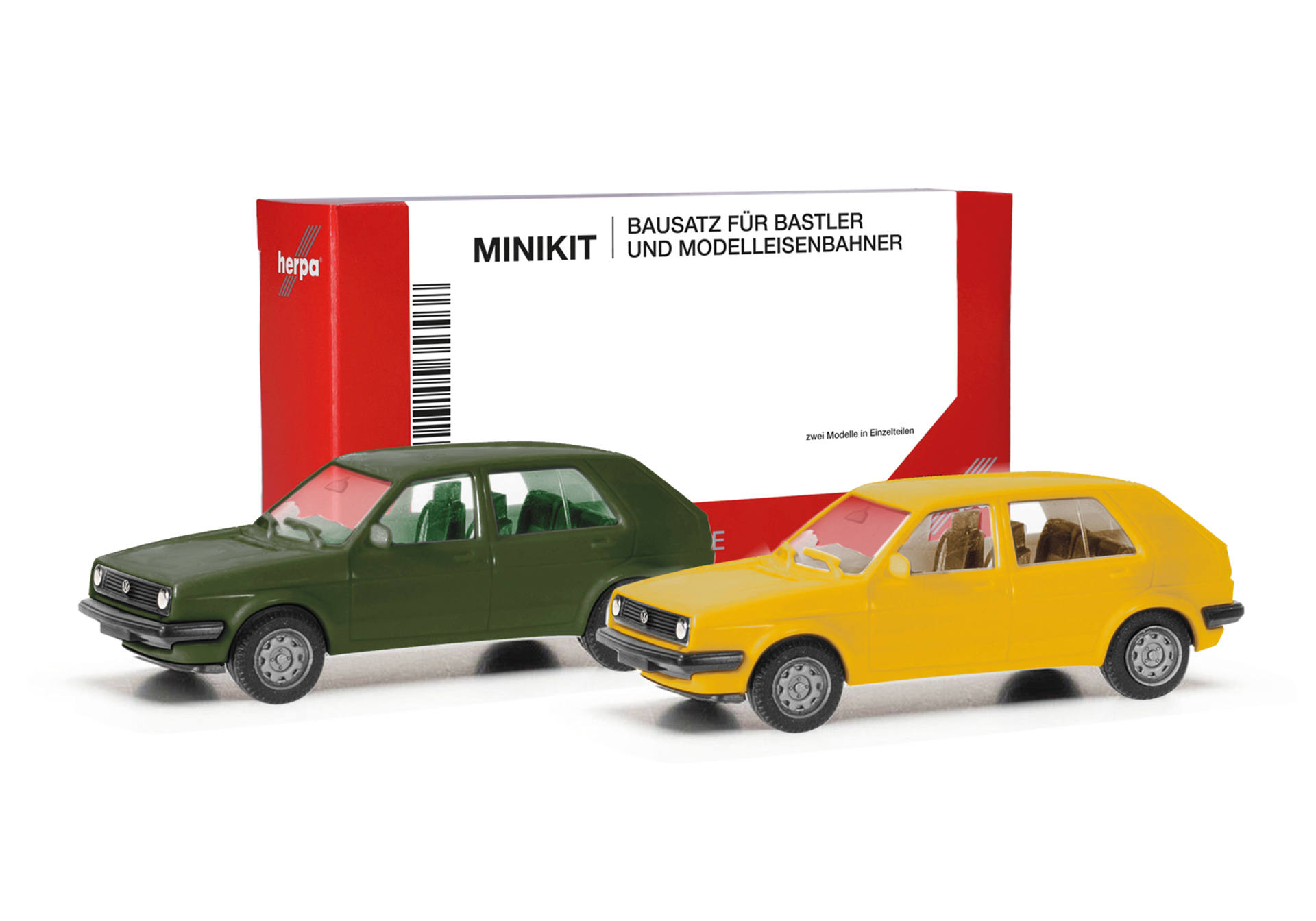 MiKi VW Golf II 4-dörr (gul, g