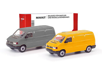 MiniKit VW T4 box, grey/broom yellow