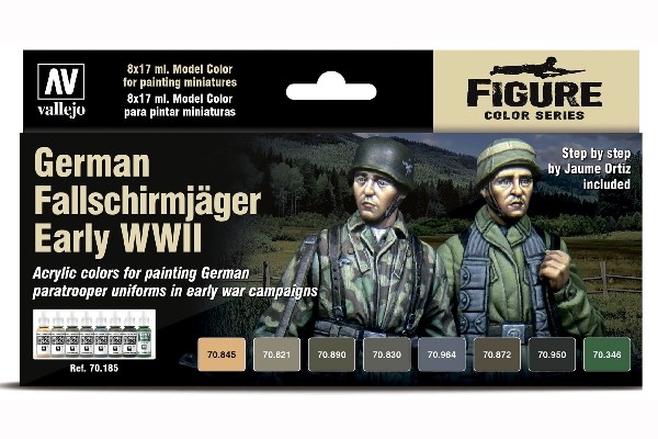 German Fallschirmjäger Early WWII 8X17ml - 2