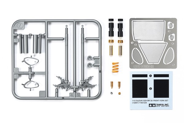 Suzuki GSX-RR '20 Front Fork Set 1/12